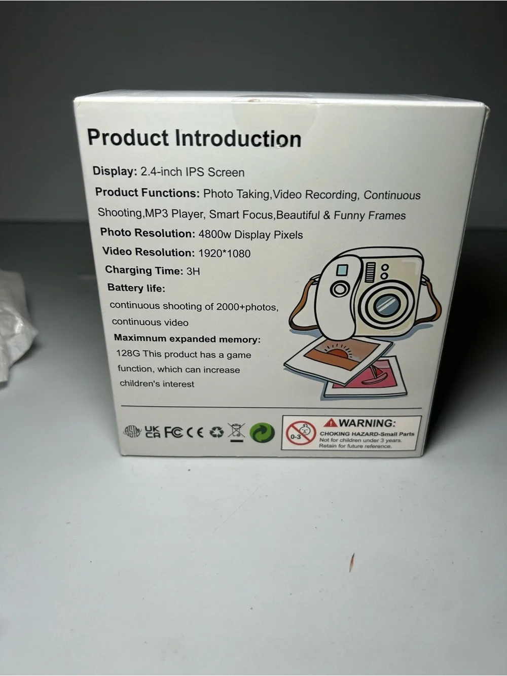 Micros Digital Mini Camera - Purple & Teal Accents NEW in box